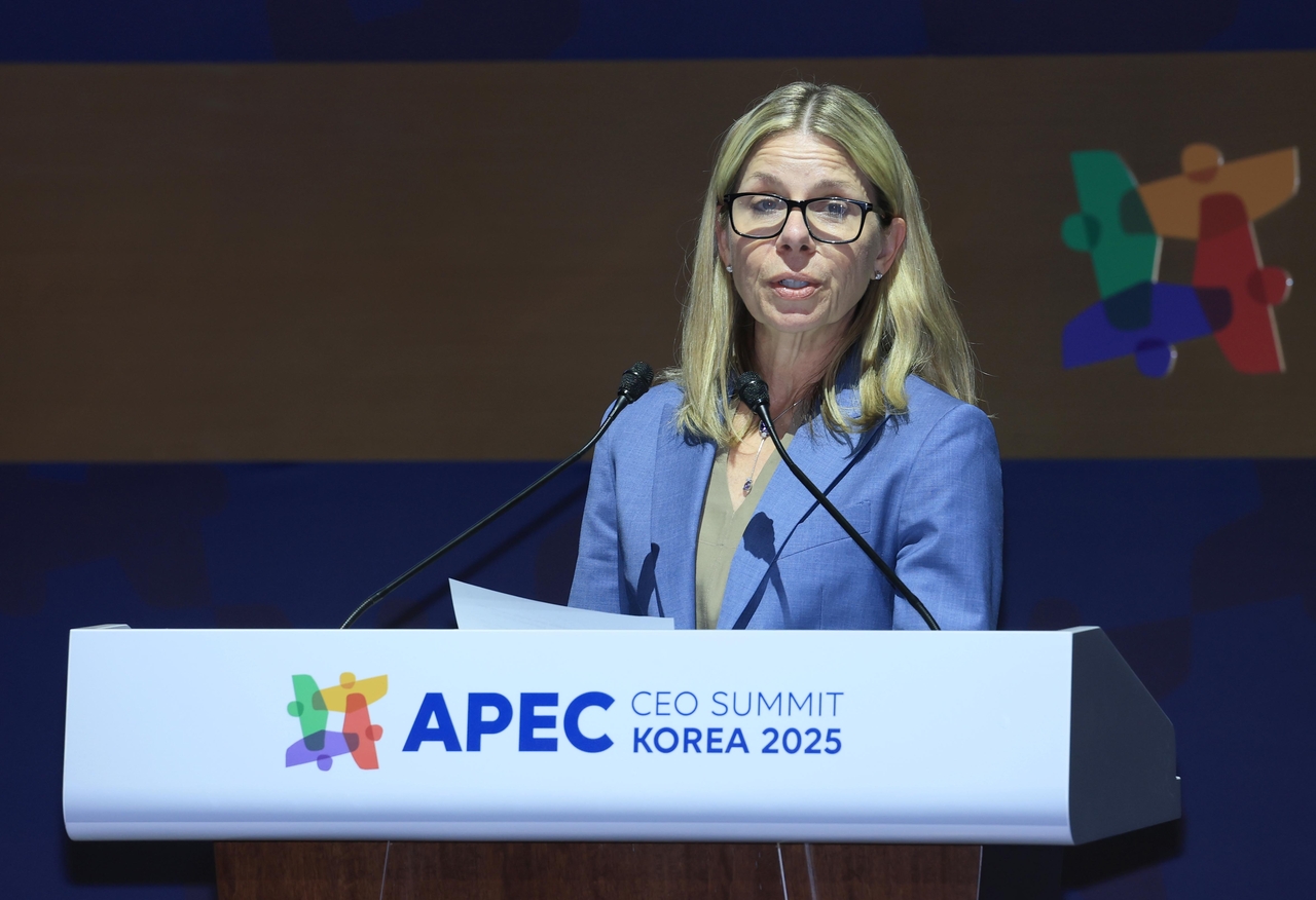 World Bank Managing Director of Operations Anna Bjerde (Yonhap)