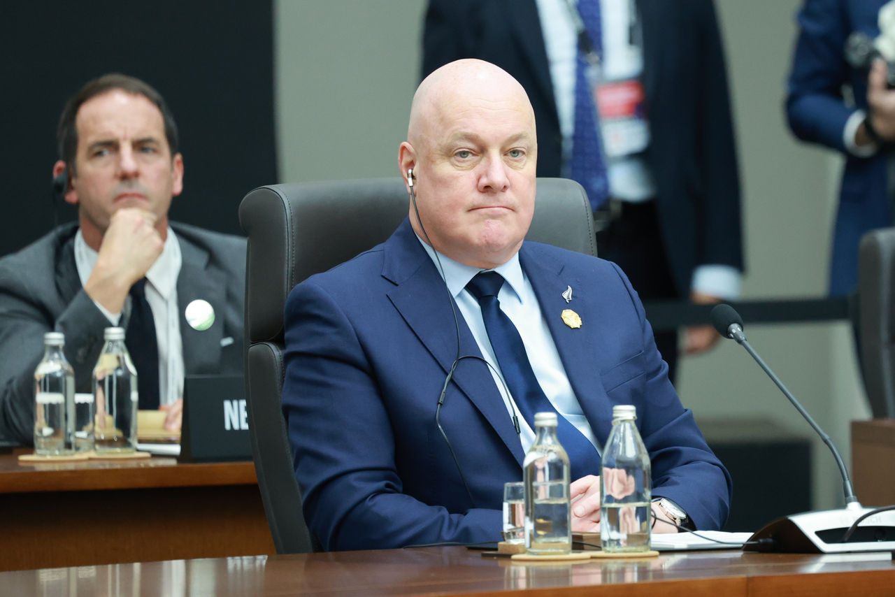 New Zealand Prime Minister Christopher Luxon (Yonhap)